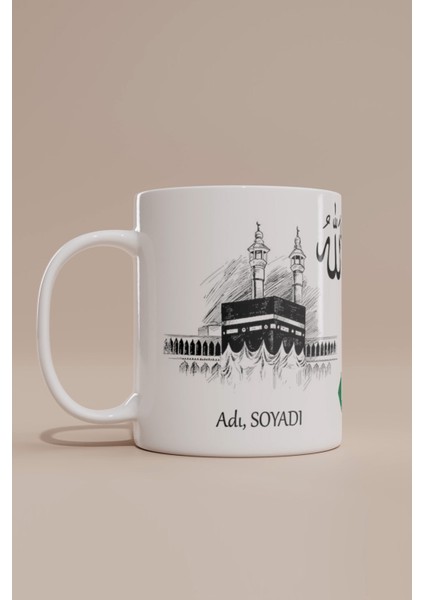 Kâbe ve Mescid-I Aksa Dini Temalı Kupa Bardak modelleri