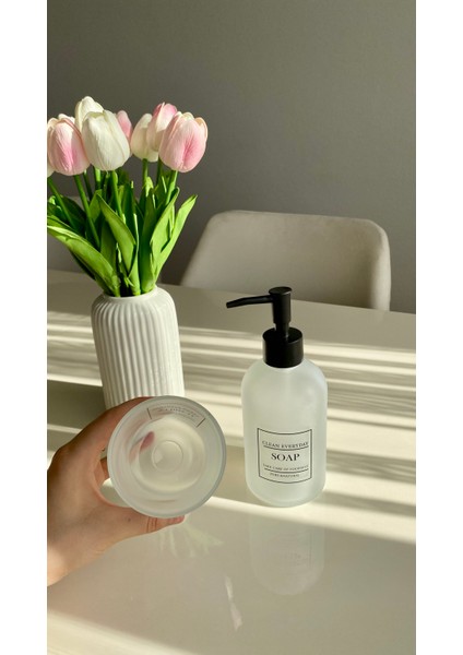 Mien Cam Sıvı Sabunluk ve Diş Fırçalığı Seti modelleri