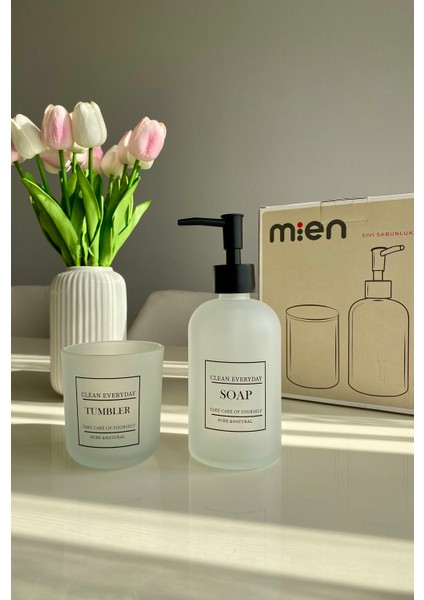 Mien Cam Sıvı Sabunluk ve Diş Fırçalığı Seti fiyatları