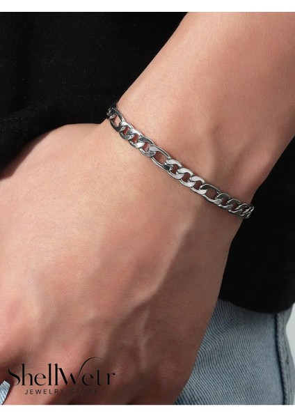 Silverline Gümüş Renk Kuş Gözü Bileklik