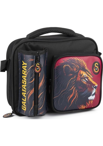 Galatasaray Lisanslı Aslan Temalı Çelik Termoslu Ilkokul Çanta Seti – Beş Parçalı Set fırsatları