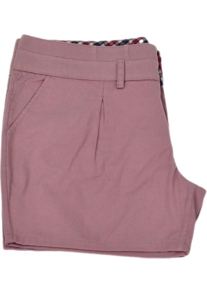 Kadın Kanvas Pileli Şort BRG-344503 modelleri