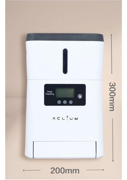 Aclıum Kedi ve Köpekler Için Otomatik Mama Kabı 1 kg Hazne