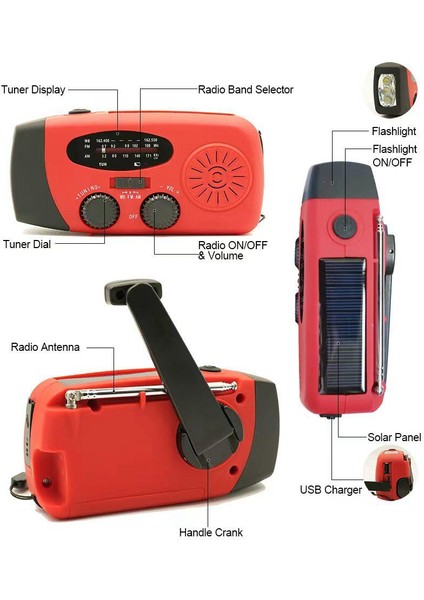 Hm 071 Çok Amaçlı Radyo Type C Sarjlı fiyatları