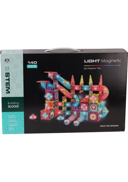 CH1228 Magnetic Tiles Star Diamond Light Version 75 Parça
