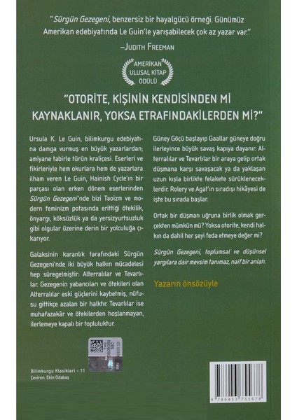 Sürgün Gezegeni - Ursula K. Le Guin | Öne Çıkanlar fiyatları
