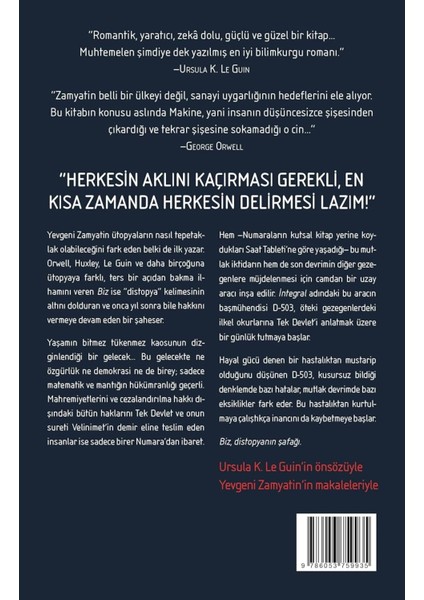 Biz - Yevgeni Zamyatin | Öne Çıkanlar fiyatları