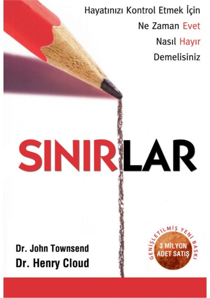 Sınırlar: Hayatınızı Kontrol Etmek Için Ne Zaman Evet Nasıl Hayır Demelisiniz - John Townsend modelleri