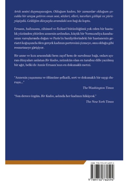Bir Kadın - Annie Ernaux | Öne Çıkanlar fiyatları