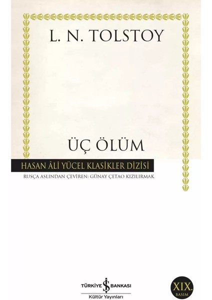 Üç Ölüm - L.n Tolstoy | Öne Çıkanlar modelleri