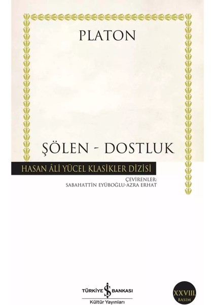 Şölen – Dostluk / Platon | Öne Çıkanlar fiyatları