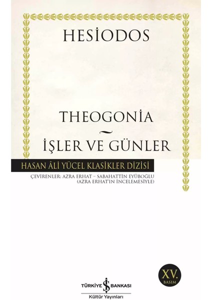 Theogonia / Işler ve Günler - Hesiodos | Öne Çıkanlar modelleri