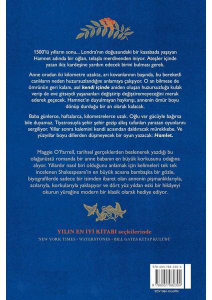 Türkçe Baskı: Hamnet - Maggie O'farrell | Öne Çıkanlar fiyatları