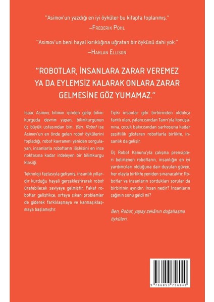 Ben, Robot - Isaac Asimov | Öne Çıkanlar fiyatları