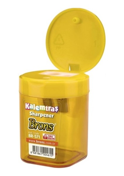 Kalemtıraş Hazneli Silindir 2 Delikli BR-571 5 Adet fiyatları