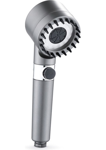 Çok Fonksiyonlu, Masaj Etkili, Ayarlanabilir, Filtreli, Arıtmalı Duş Başlığı - Krom Masajlı Çok Fonksiyonlu Ayarlanabilir Filtreli Arıtmalı Krom Duş Başlığı El Duşu