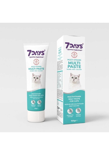 Multi Vitamin Kedi Macunu 100 gr