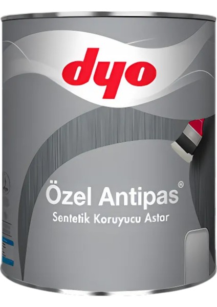 Özel Antipas Gri 3 kg | Metal Koruyucu Pas Önleyici Astar Boya