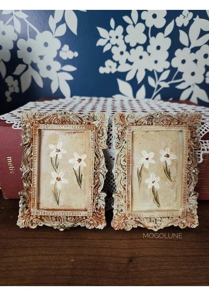 2’li Set El Yapımı Papatyalı Magnet – Vintage Tarz Duvar Süsü & Dekoratif Aksesuar fiyatları