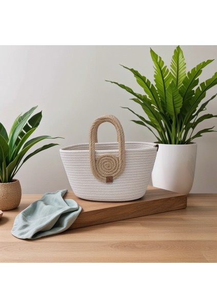 El Yapımı Hasır Çanta - Plaj Çantası - Gündelik Çanta