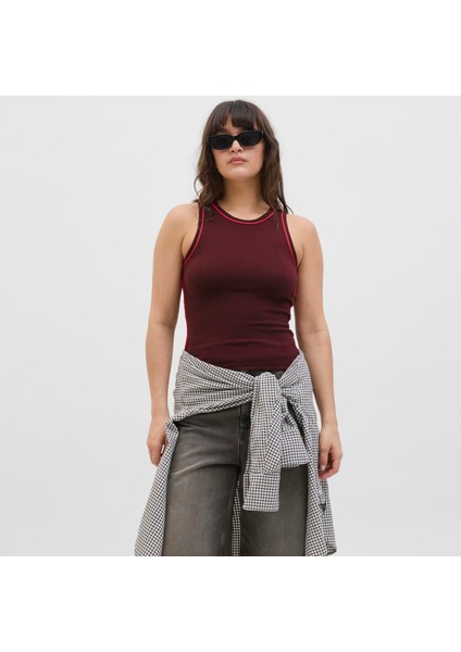 Kadin Kolsuz Triko Bluz - Evelyn