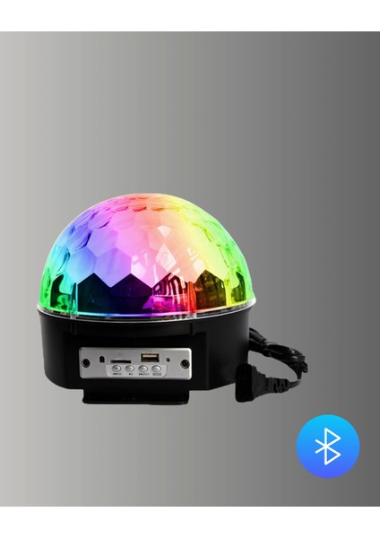 Çok Renkli LED Masaüstü Disko Topu Parti Aydınlatma Cihazı modelleri