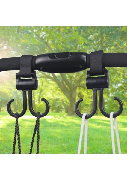 ® 360° Dönebilen Bebek Arabası Kancası (2'li Set) indirimleri