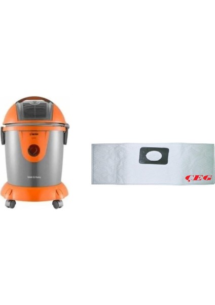 Al 603 Kv 2000 W Islak Kuru Süpürge Torbası Çeg