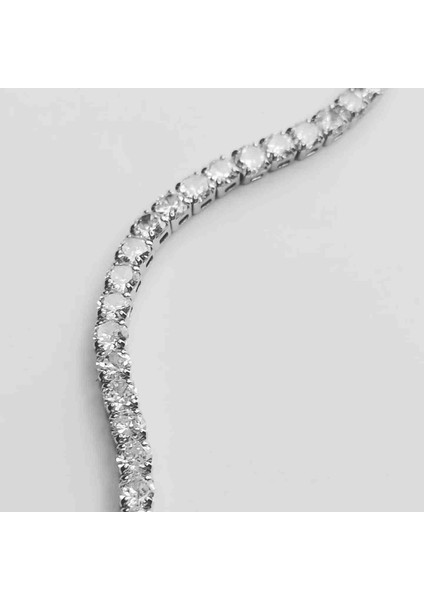 Xuping Zirkon Taşlı Tasarım Suyolu Bileklik Gümüş modelleri