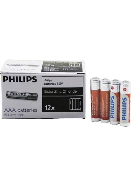 Phılıps Ince - Aaa - 1.5V Pil 48PCS (5256)