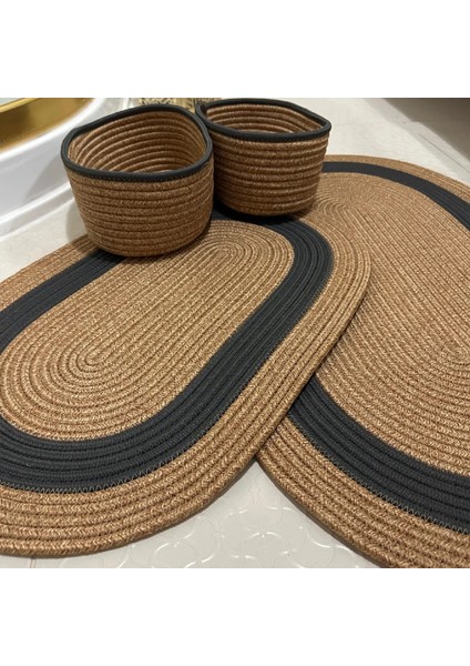 Jüt , Hasır ,banyo Paspas Takımı, Banyo Sepet Takımı ,paspas Takımı Klozet Takımı