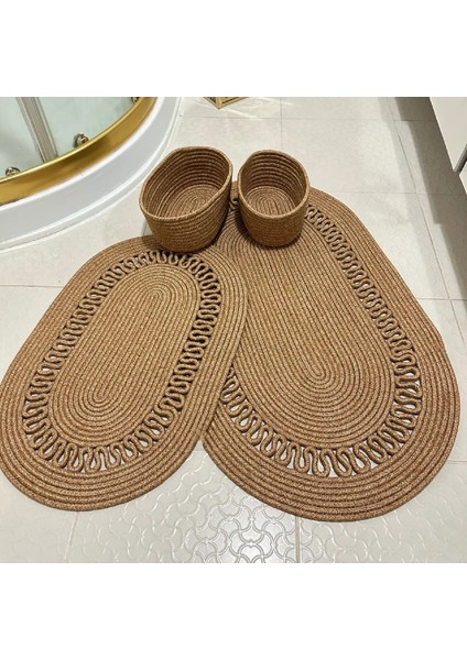 Jüt , Hasır ,banyo Paspas Takımı, Banyo Sepet Takımı ,paspas Takımı Klozet Takımı fiyatları