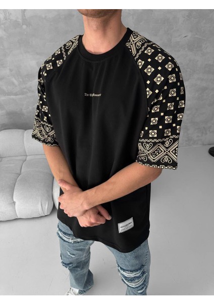 Etnic Moment Oversize Erkek Siyah modelleri