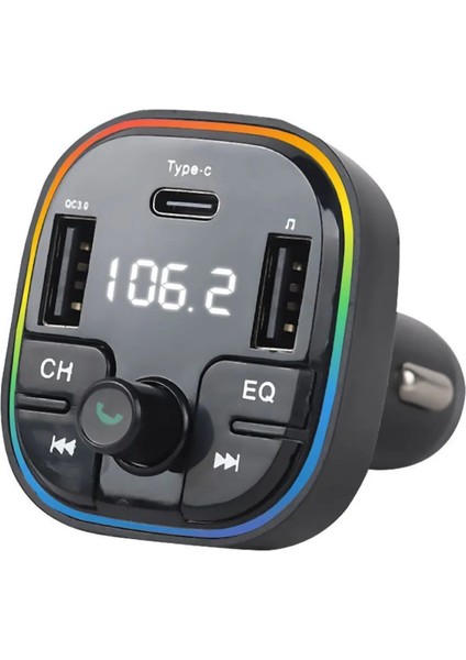 Ahandabuldum 20W Şarj Özellikli Dijital Göstergeli Bluetooth Fm Dönüştürücü fırsatları