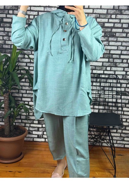 Kapişonlu Keten Takım fiyatları