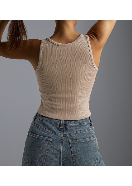 Fitilli Crop Kadın Askılı Atlet fiyatları