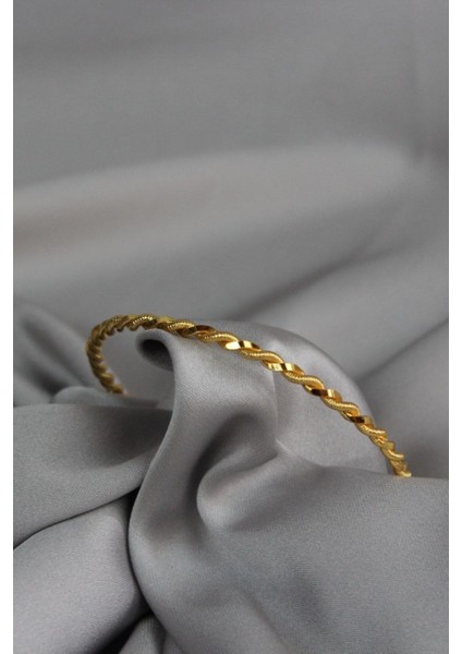 altın kaplama ıkili burma bilezik fırsatları