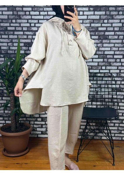 Kapişonlu Keten Takım fiyatları