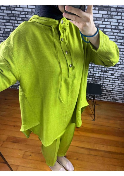 Kapişonlu Keten Takım fiyatları