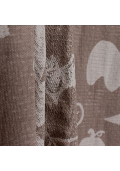 4 Kat Müslin Pike Tek Kişilik %100 Pamuklu Jakarlı Yatak Örtüsü Tv Battaniyesi 140X200 Halloween modelleri