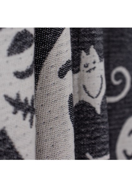 4 Kat Müslin Pike Tek Kişilik %100 Pamuklu Jakarlı Yatak Örtüsü Tv Battaniyesi 140X200 Halloween modelleri