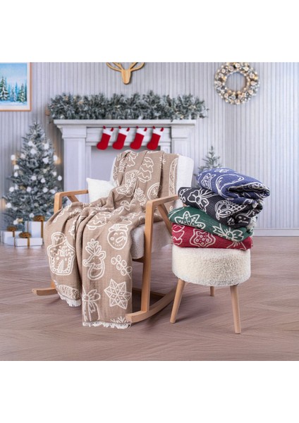 4 Kat Müslin Pike Tek Kişilik %100 Pamuklu Jakarlı Yatak Örtüsü Tv Battaniyesi 140X200 Yılbaşı fırsatları