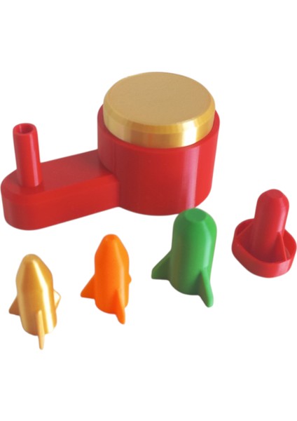 Hava Basınçlı Roket Fırlatma Oyuncak