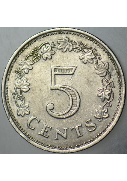 Malta 5 Cent 1972 Az Çıkar. fiyatları
