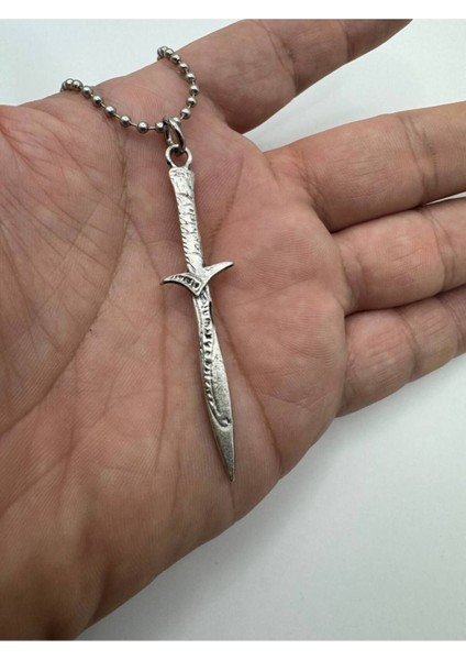 The Legend Of Zelda Unisex Kolye – Triforce ve Hyrule Sembolü Metal Zincirli Takı