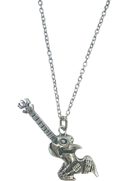 Ottoman Rock’n Roll Tarzı Metal Kolye – Unisex -Metal Zincir