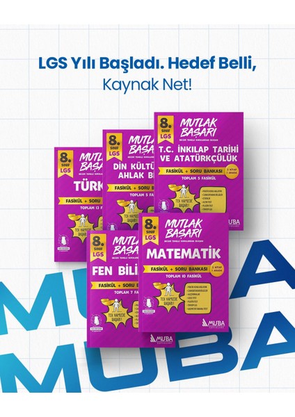 8.sınıf Fasikül + Soru Bankası Full Set.