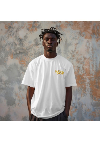 Siyah Oversize Erkek Basketbol Baskılı T-Shirt %100 Pamuk fiyatları