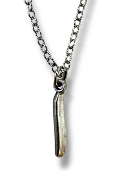 Elif Harfi Arap Alfabesi Kolyesi – Metal Zincirli Anlamlı Takı Modeli