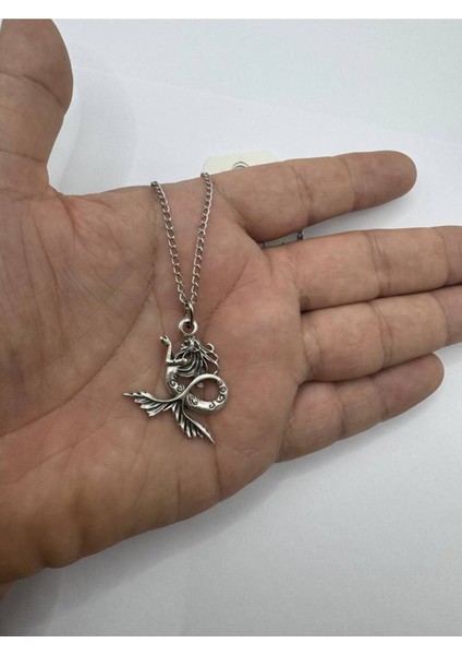 Çin Ejderhası Desen Kolye – Güç, Bilgelik ve Şans Temalı Uzak Doğu Sembolü,metal Zincirli Aksesuar